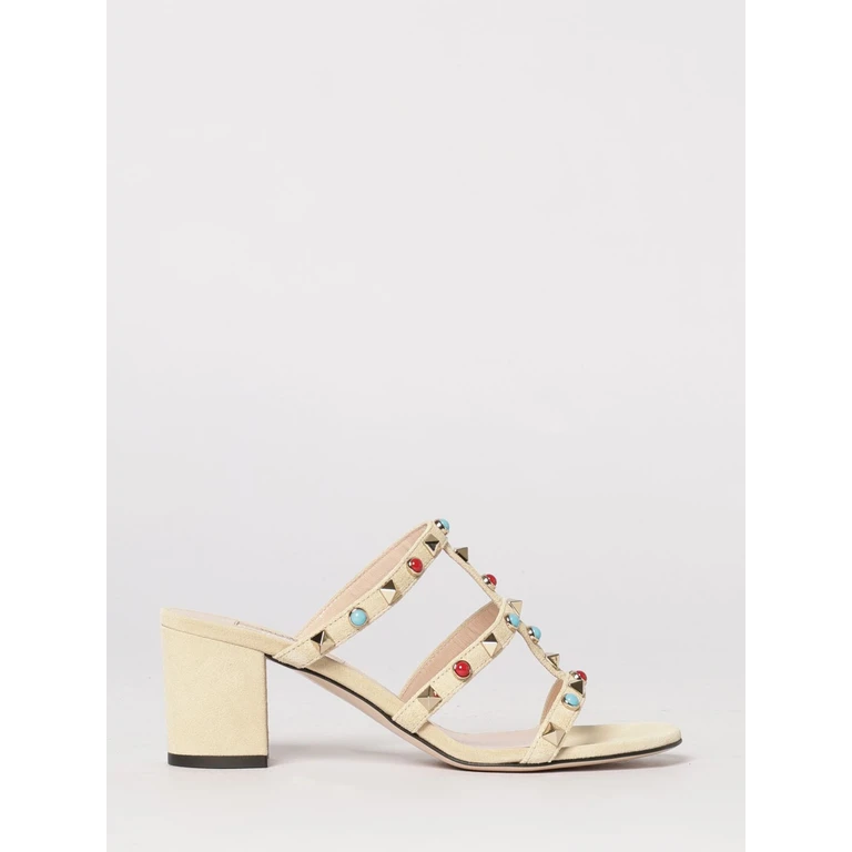 Heeled Sandal Woman color Natural (8W2S0C47JTIBPS)