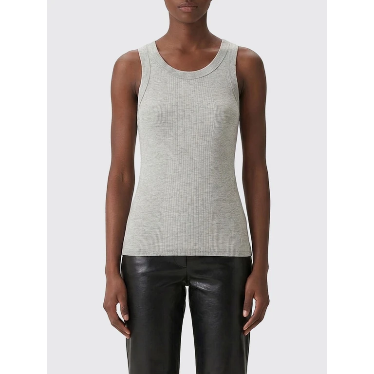 LOULOU DE SAISON Top Woman color Grey (LIMBALDSGREYMELANGE)