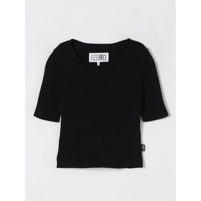 MM6 MAISON MARGIELA Top Kids color Black (M60785MM05BM6900)