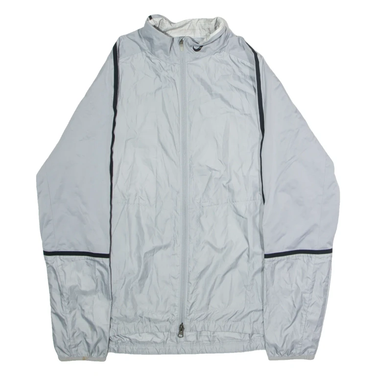 NIKE Golf Mens Windbreaker Jacket Grey L