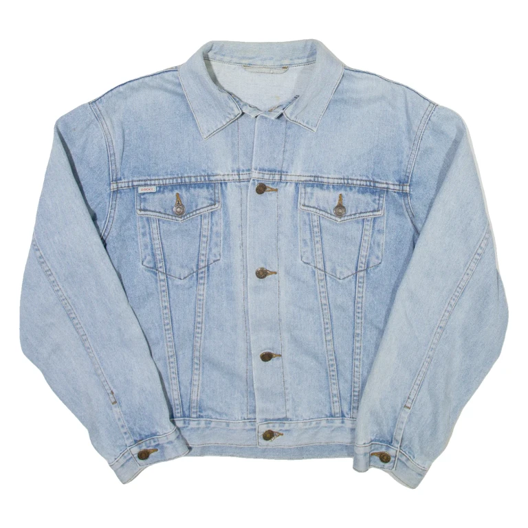 ROCKY Womens Denim Jacket Blue S
