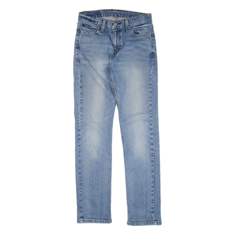LEVI'S 511 Jeans Mens Blue Slim Straight W27 L29