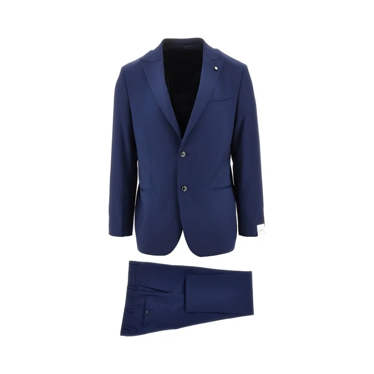 LUIGI BIANCHI Super 110's wool tailored suit Man 46