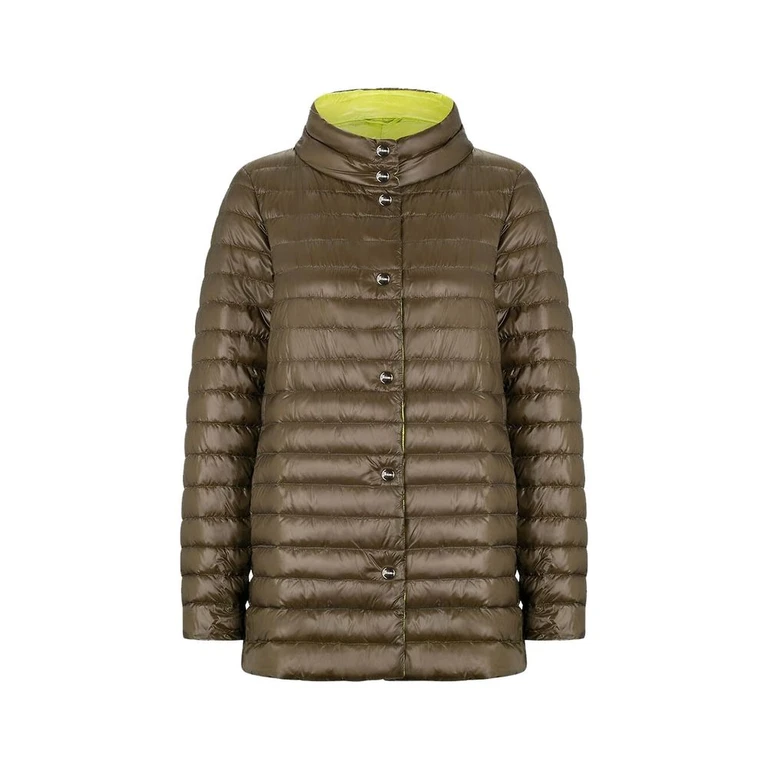 Bicolor Polyamide Coat Clothing - Women