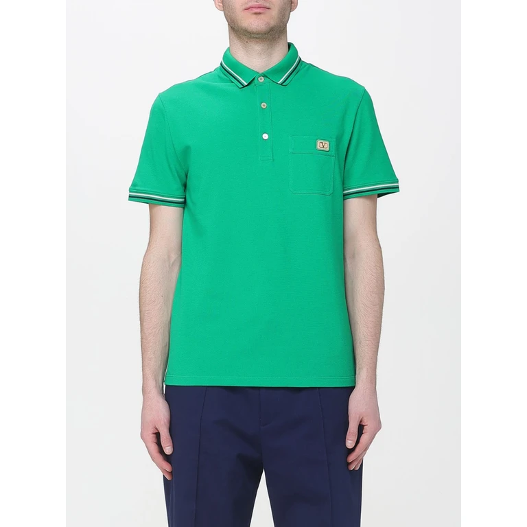 Polo Shirt Men color Green (8V3MH01KAQJ505)