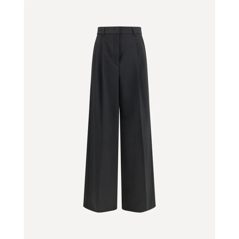 MAX MARA WEEKEND Wide-leg pleated Pants Female 42