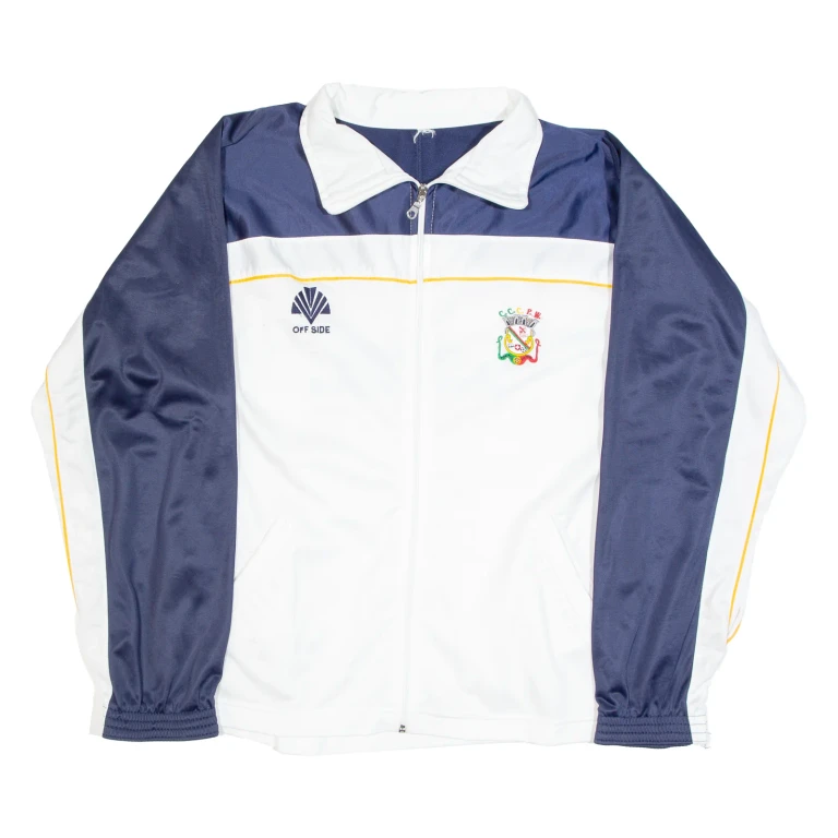 OFF SIDE Mens Track Jacket White XL