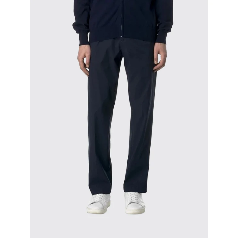 Slim Fit Tailored Gabardine Trousers with Belt Loops (K61369WK89)