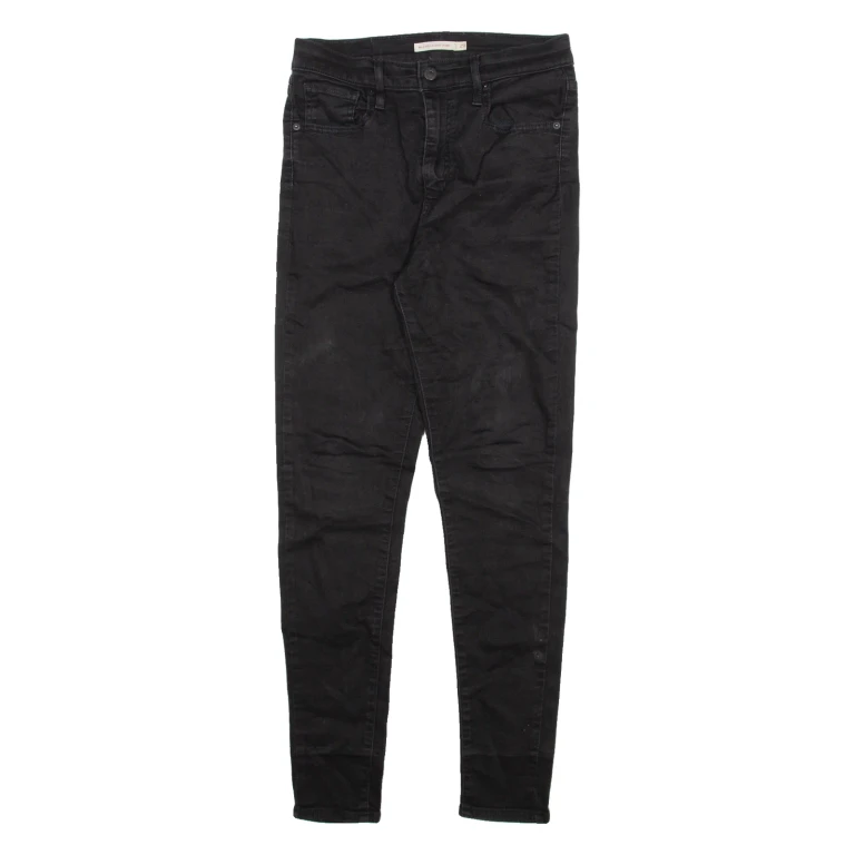 LEVI'S Mile High Womens Jeans Black Slim Skinny W29 L30