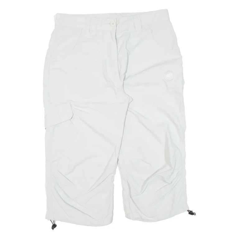 MAMMUT Womens Pedal Pushers Shorts White M W32