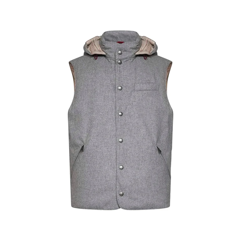 Brunello Cucinelli Hooded Padded Gilet