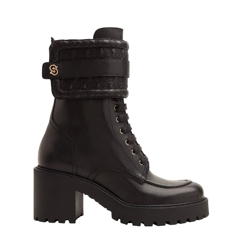 Shiraz High Top Leather Boots