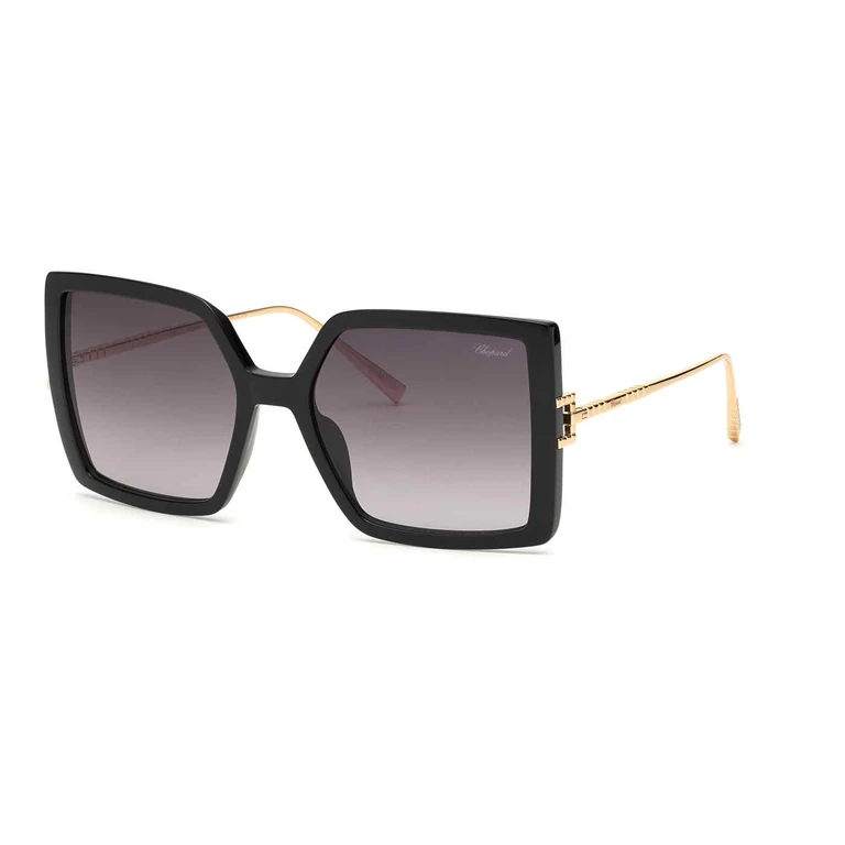Chopard Grey Gradient Sport Ladies Sunglasses SCH334M 0BLK 56