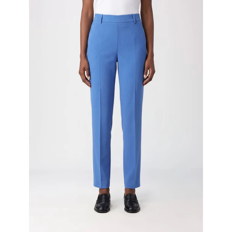 Slim Fit Crêpe Chino Trousers with Side Zip (CC844AC002886)