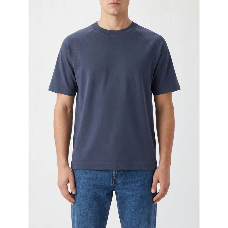 Short-Sleeved Pure Cotton Crew Neck T-Shirt (CN5219447TO)