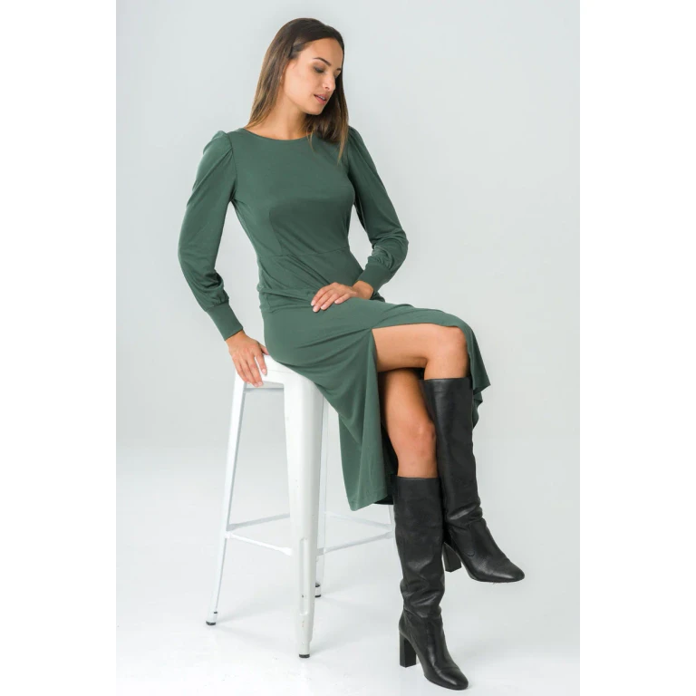 Robe Victoria verte ML