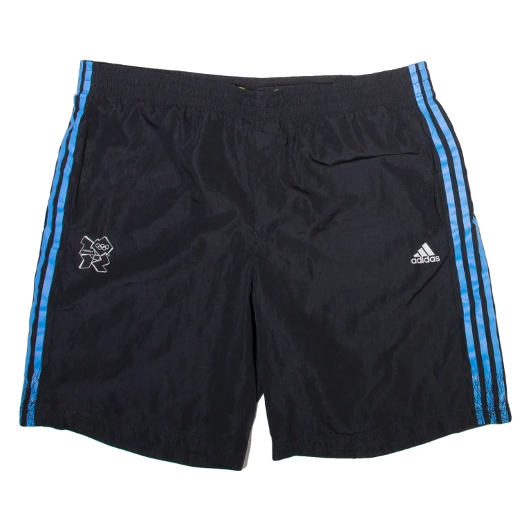 ADIDAS Mens Casual Shorts Black Relaxed 2XL W40