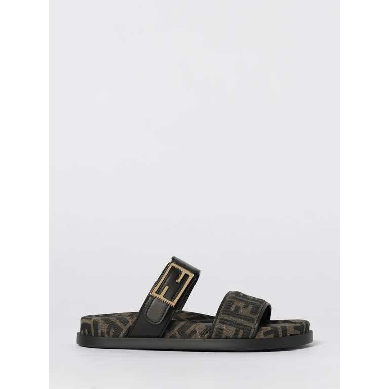 Heeled Sandal Woman color Tobacco (8X8710AEGVF0R7R)