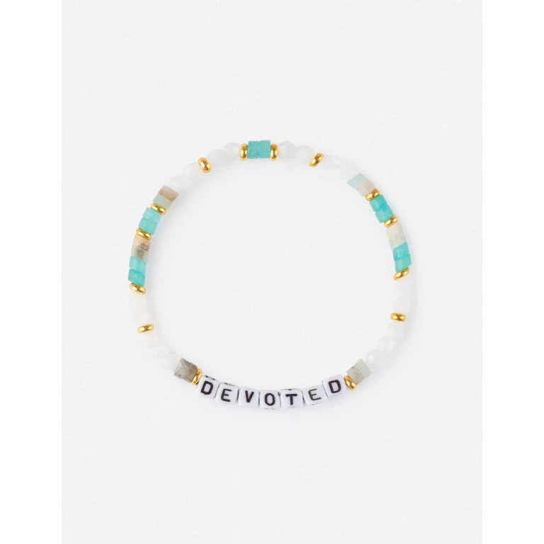 Devoted Letter Bracelet