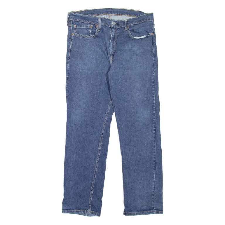 LEVI'S 514 Jeans Mens Blue Slim Straight W36 L30