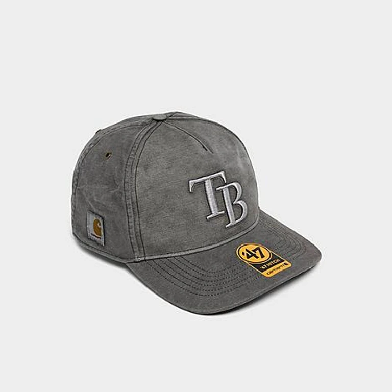 '47 x Carhartt Tampa Bay Rays MLB HITCH Snapback Hat in Shadow