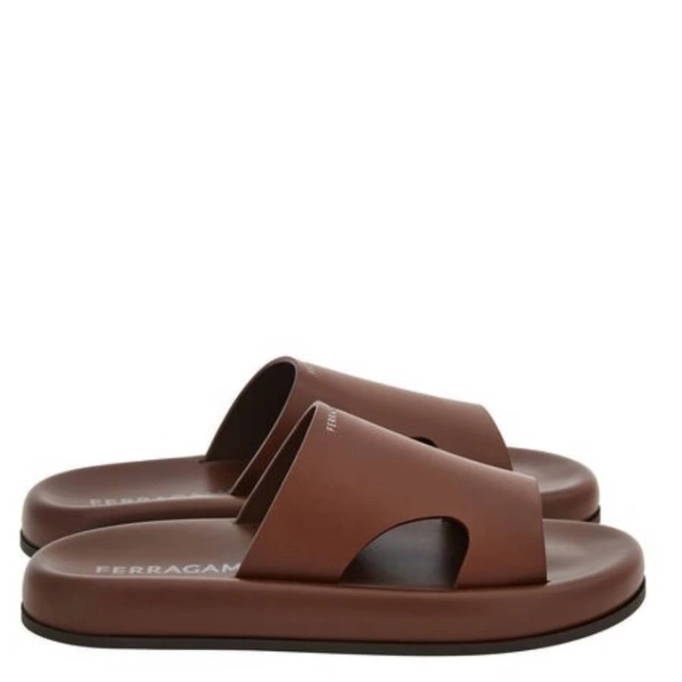 Ferragamo Dolce Open-Toe Sandals, Size 9