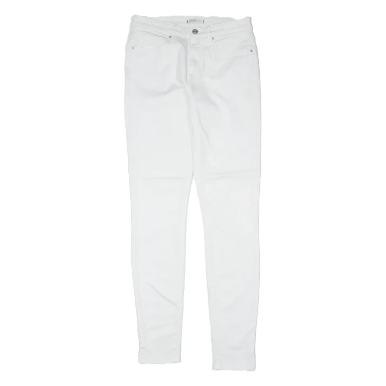 TOMMY HILFIGER Como Womens Trousers White Slim Jegging W28 L30