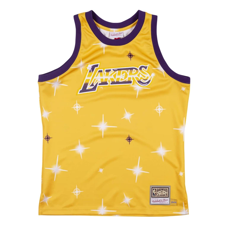 Men's NBA Airbrush Knit Jersey Los Angeles Lakers Jerseys
