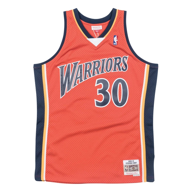 Men's NBA Swingman Alternate Jersey Warriors 09-10 Stephen Curry