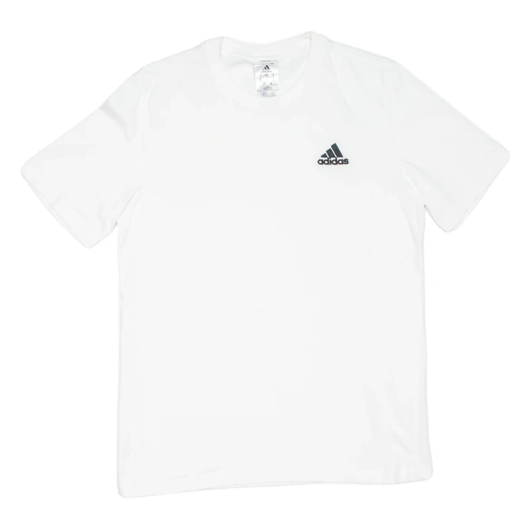 ADIDAS Mens T-Shirt White S