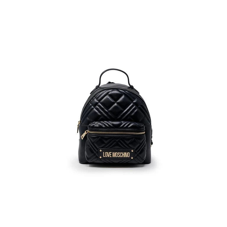Love Moschino Black Polyethylene Backpack - Women