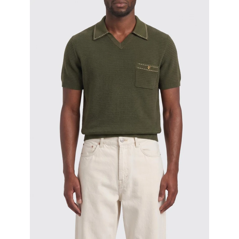Polo Shirt Men color Olive (10240411A174071GM10)