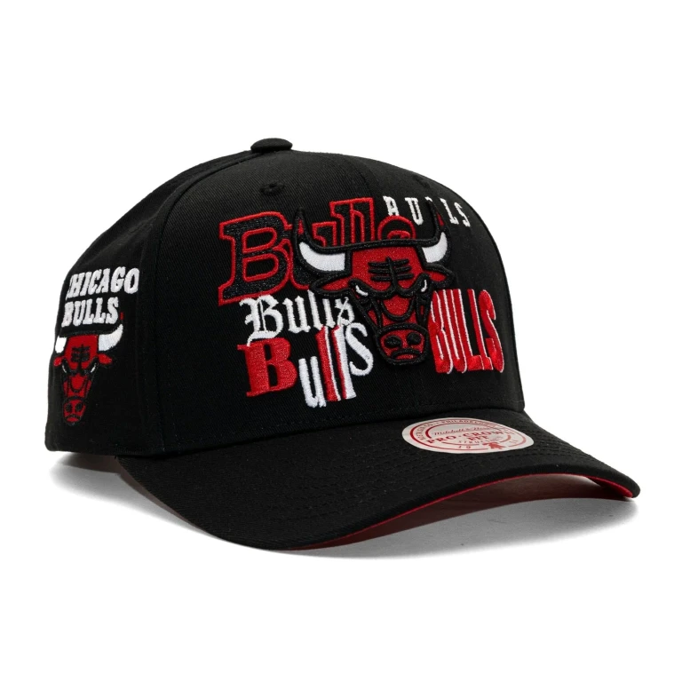 Men's NBA All Out Collage Pro Snapback Bulls Snapback Caps