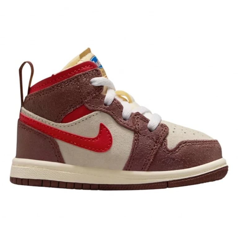 Toddlers Retro 1 Mid Se 'Bread, Butter & Sole' Sneakers
