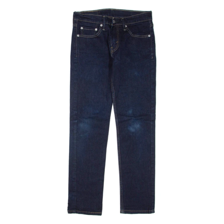 LEVI'S 511 Jeans Mens Blue Slim Straight W28 L30