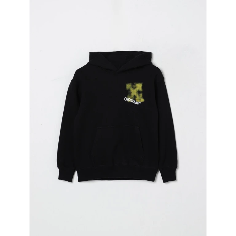 OFF-WHITE KIDS Sweater Kids color Black (OBBB001F25FLE0041018)