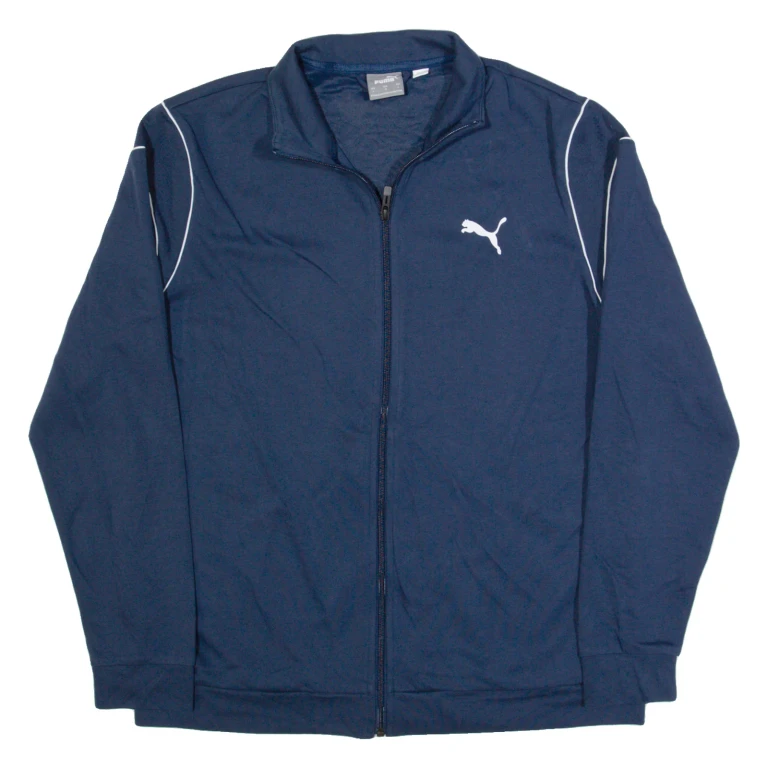 PUMA Mens Track Jacket Blue L