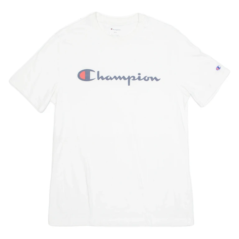 CHAMPION Mens T-Shirt White M