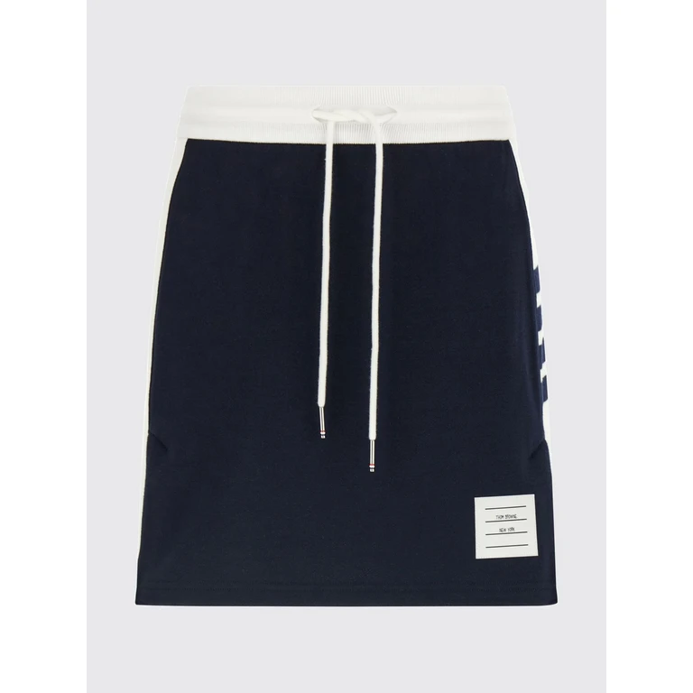 Jupe Midi Thom Browne - Bleu