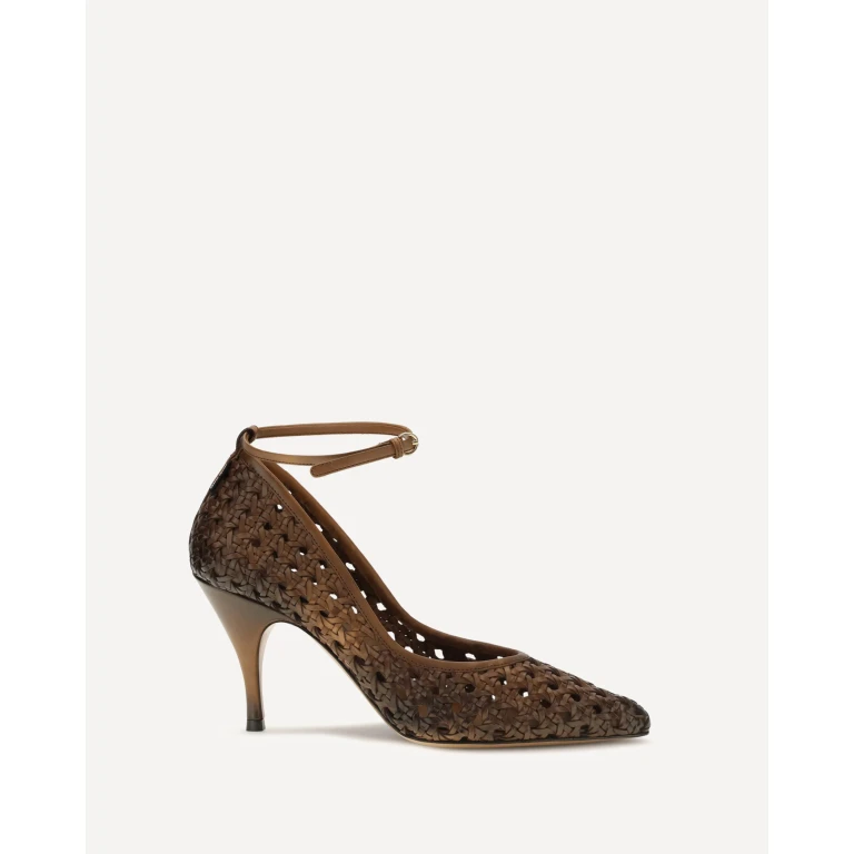 MIU MIU Woven leather Pumps Female 40