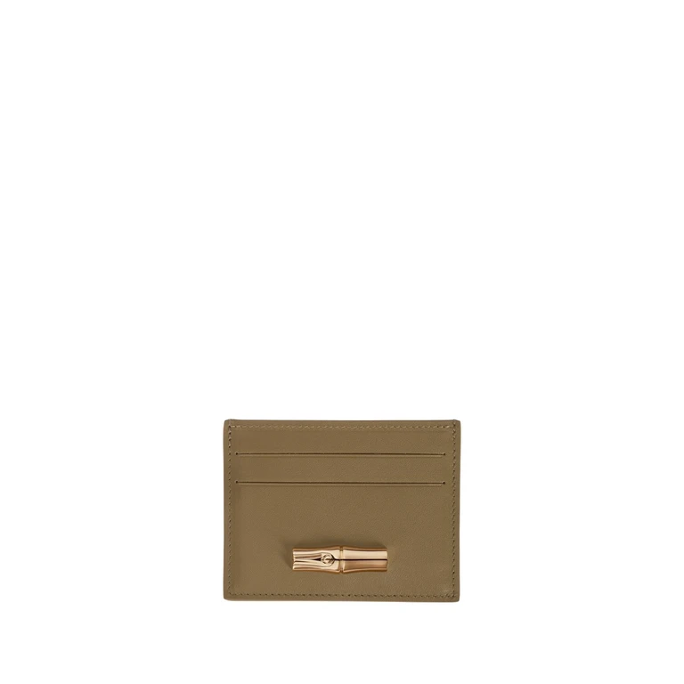 Longchamp `Le Roseau Sleek` Card Holder