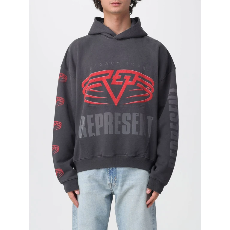 Sweatshirt Men color Grey (MLM100366SUNFADEGRE)