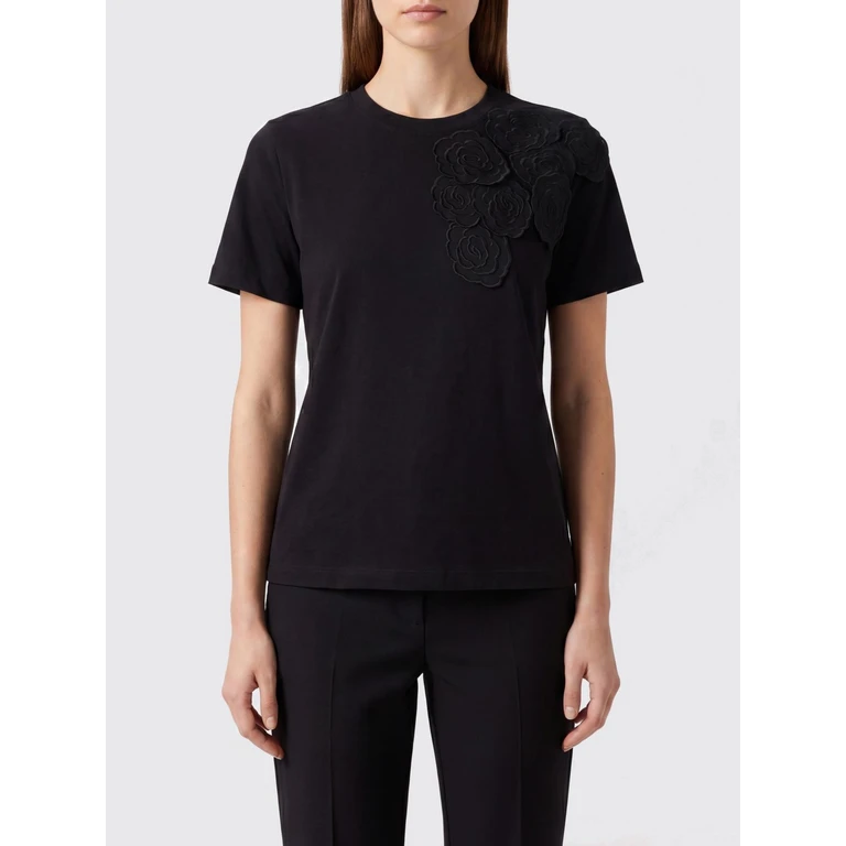 Slim Fit Cotton Crew Neck T-Shirt (L6SW73Y69-0)