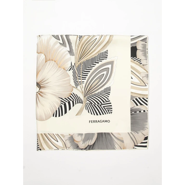 Neck Scarf Woman color Ivory (310227789958001)