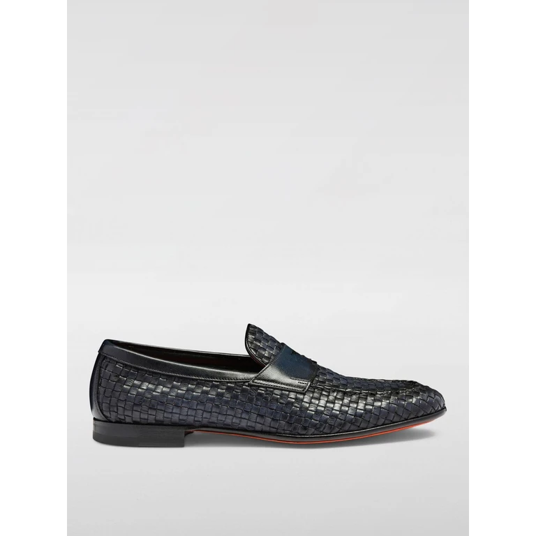 Loafers Men color Blue (MCNC13903LA3SWNCU59)