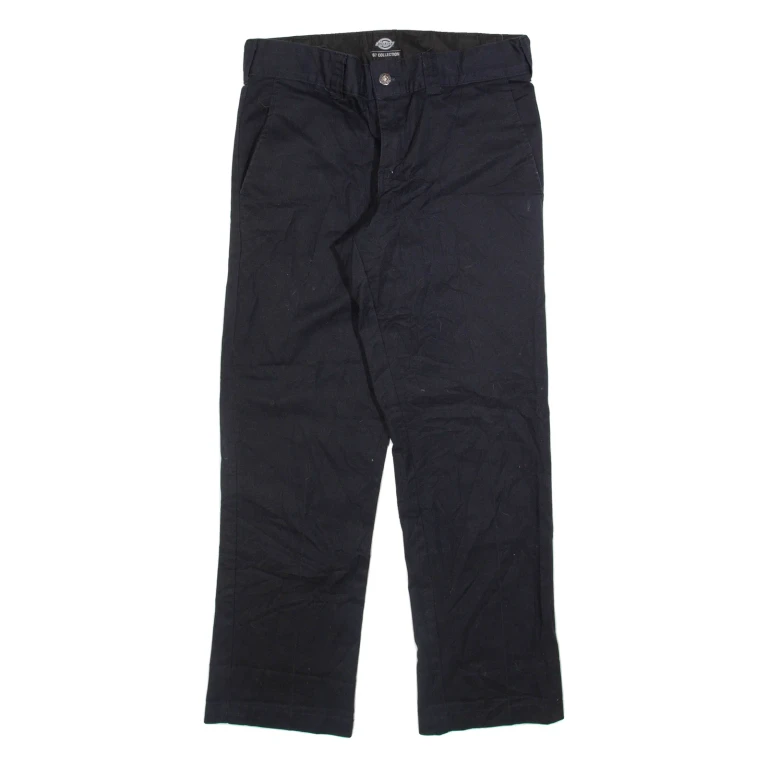 DICKIES Mens Trousers Blue Regular Straight W31 L30