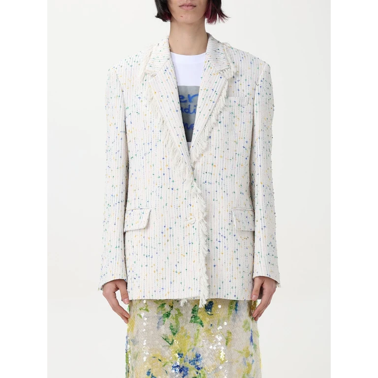 MSGM Jacket Woman color White (3842MDG0725730702)