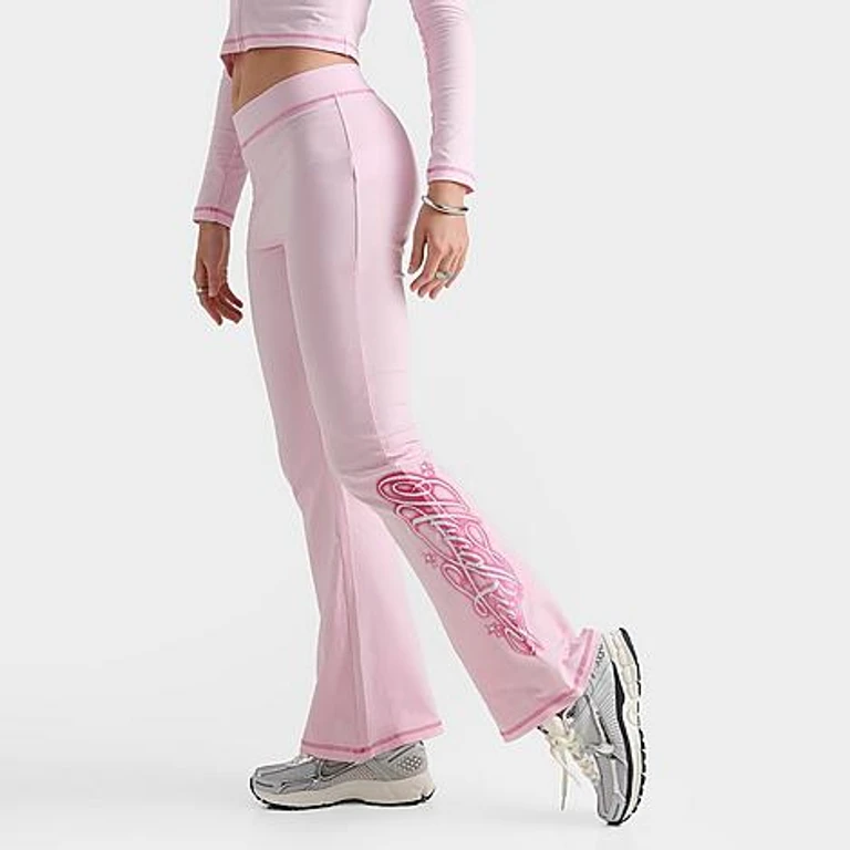 Women's Gleam Flared Leggings in Festival Bloom Size: XS
