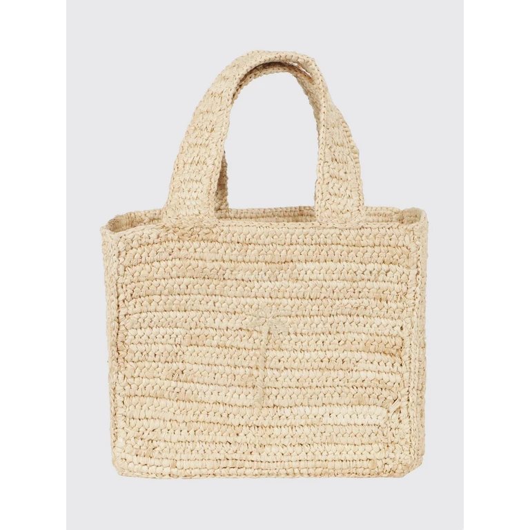 Mini Bag Woman color Beige (V88VWNATURALRAFFIA)