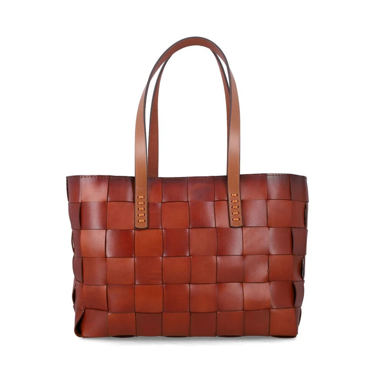Japan Tote Bag Tan Cow Leather